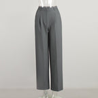 Loose straight trousers suit pants