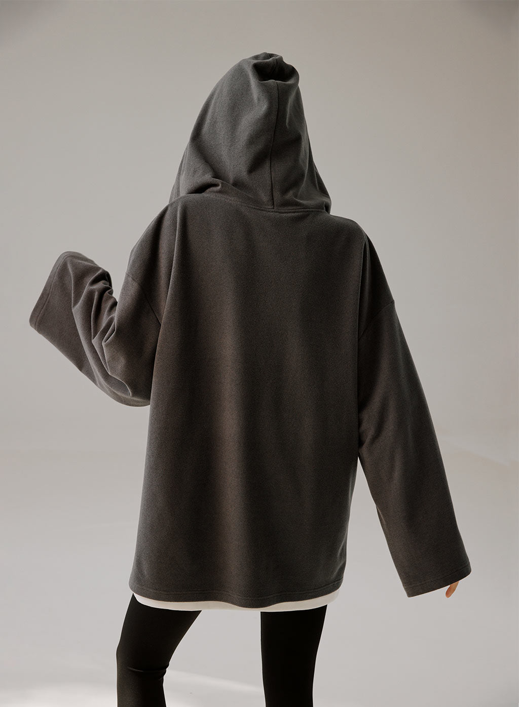 Oversized Half-Zip Hoodie