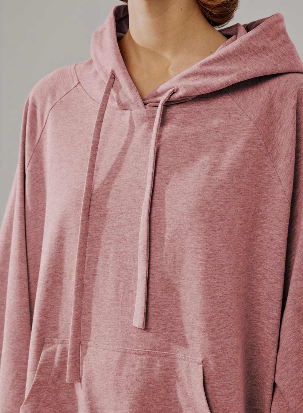 Oversized Hooded Cotton Dress