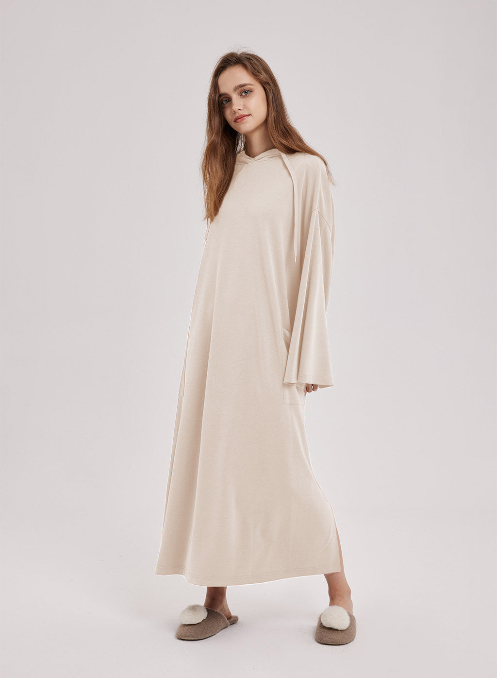 Oversized Long Hoodie Dress