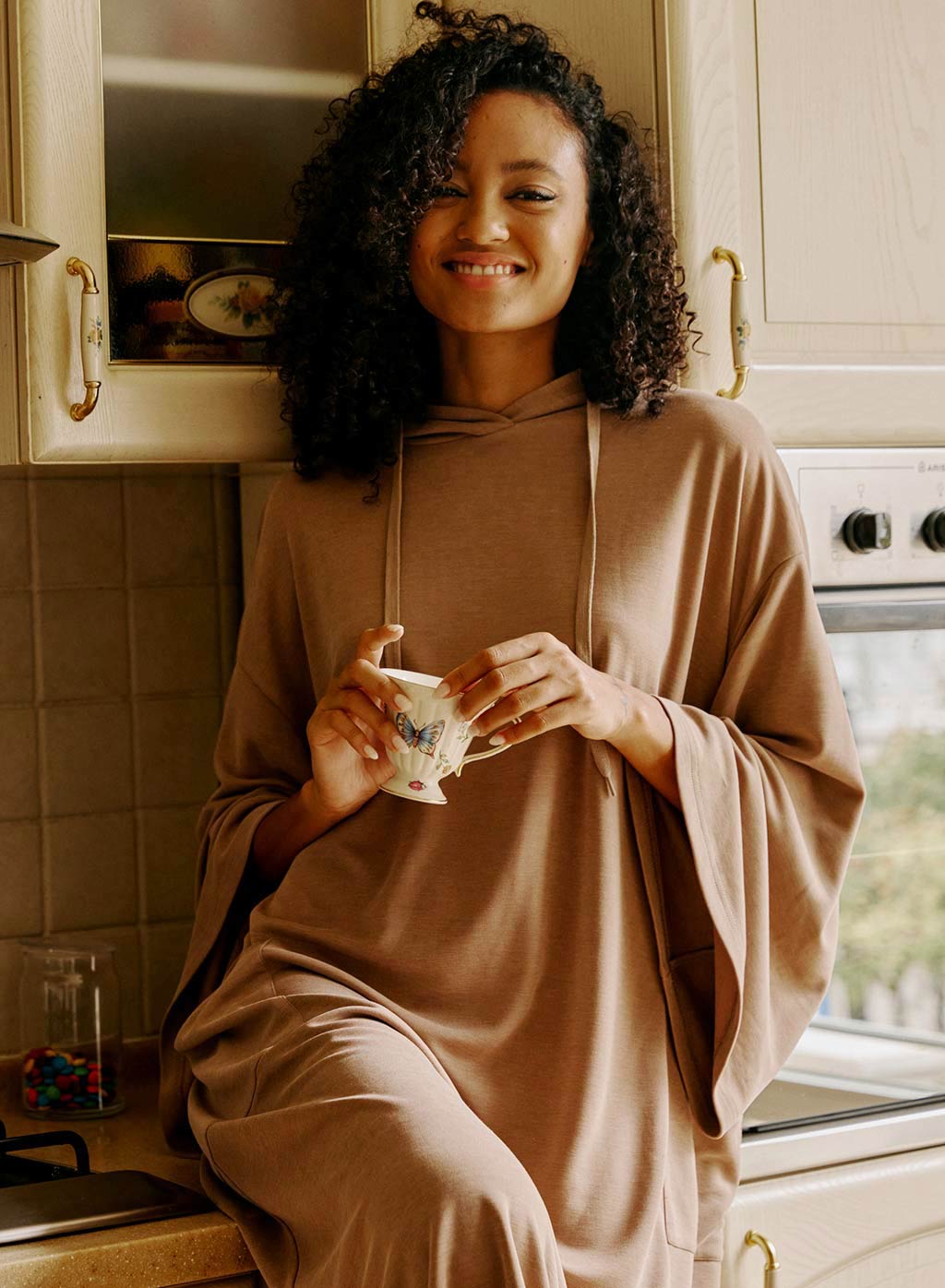 Oversized Long Hoodie Dress