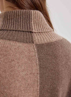 Relaxed High Neck Yak-Wool Sweater