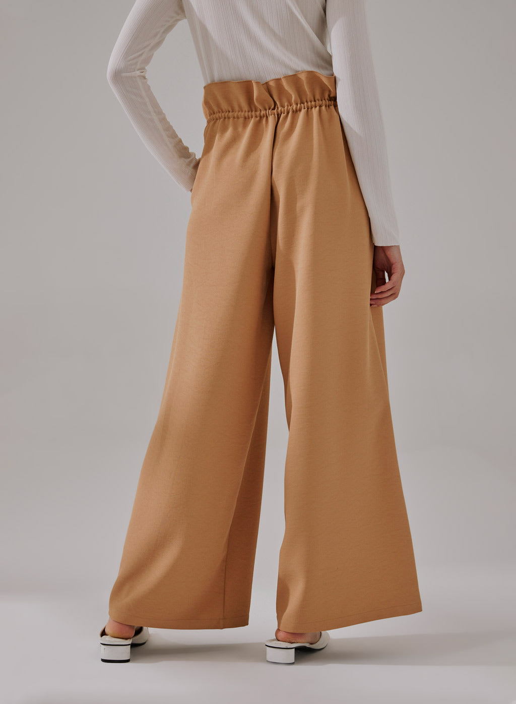 NAP Ruffle Wide-Leg Trouser
