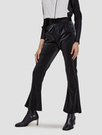 Shiny Flared Pants