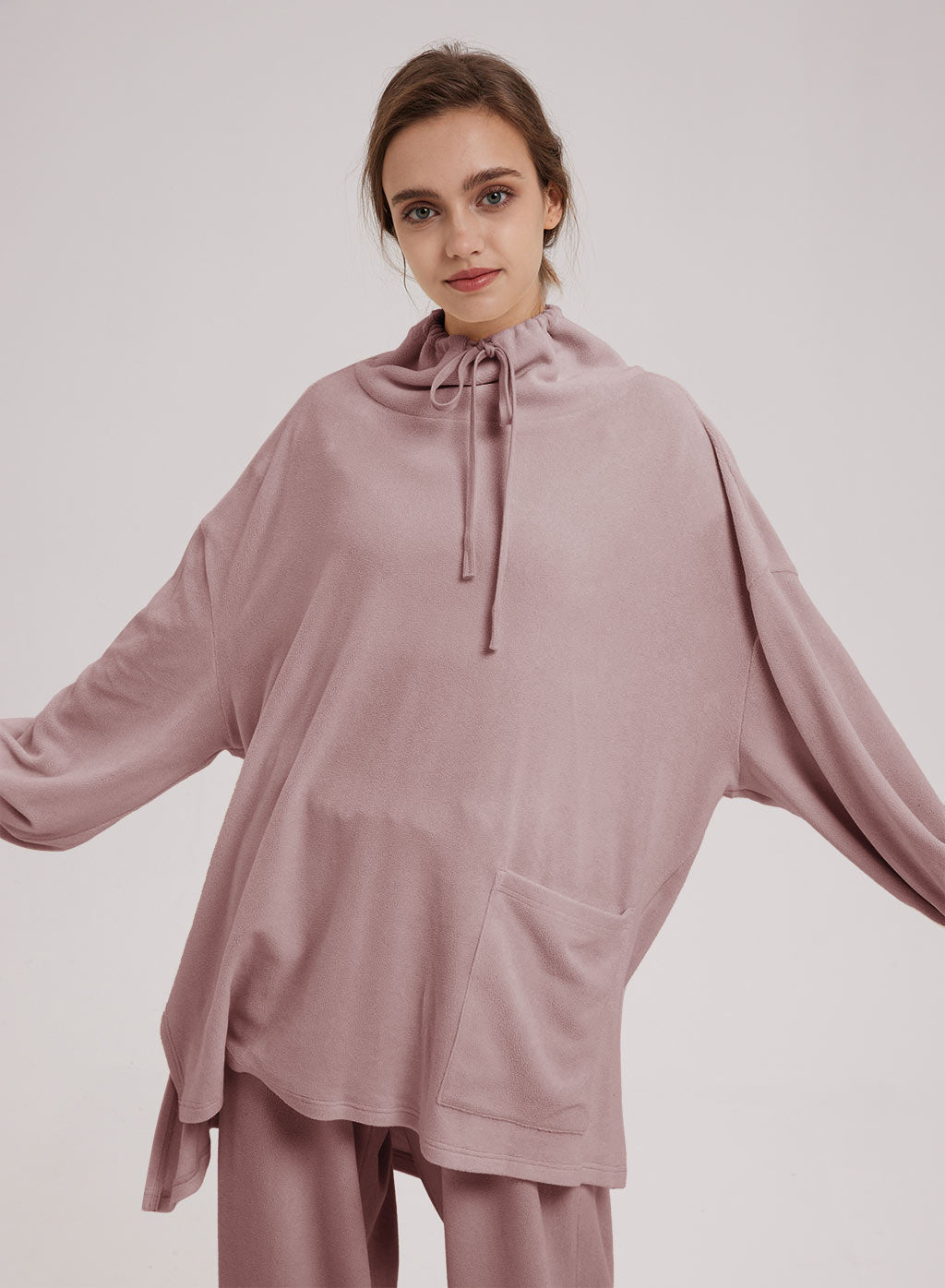 Slouchy Drawstring Hoodie