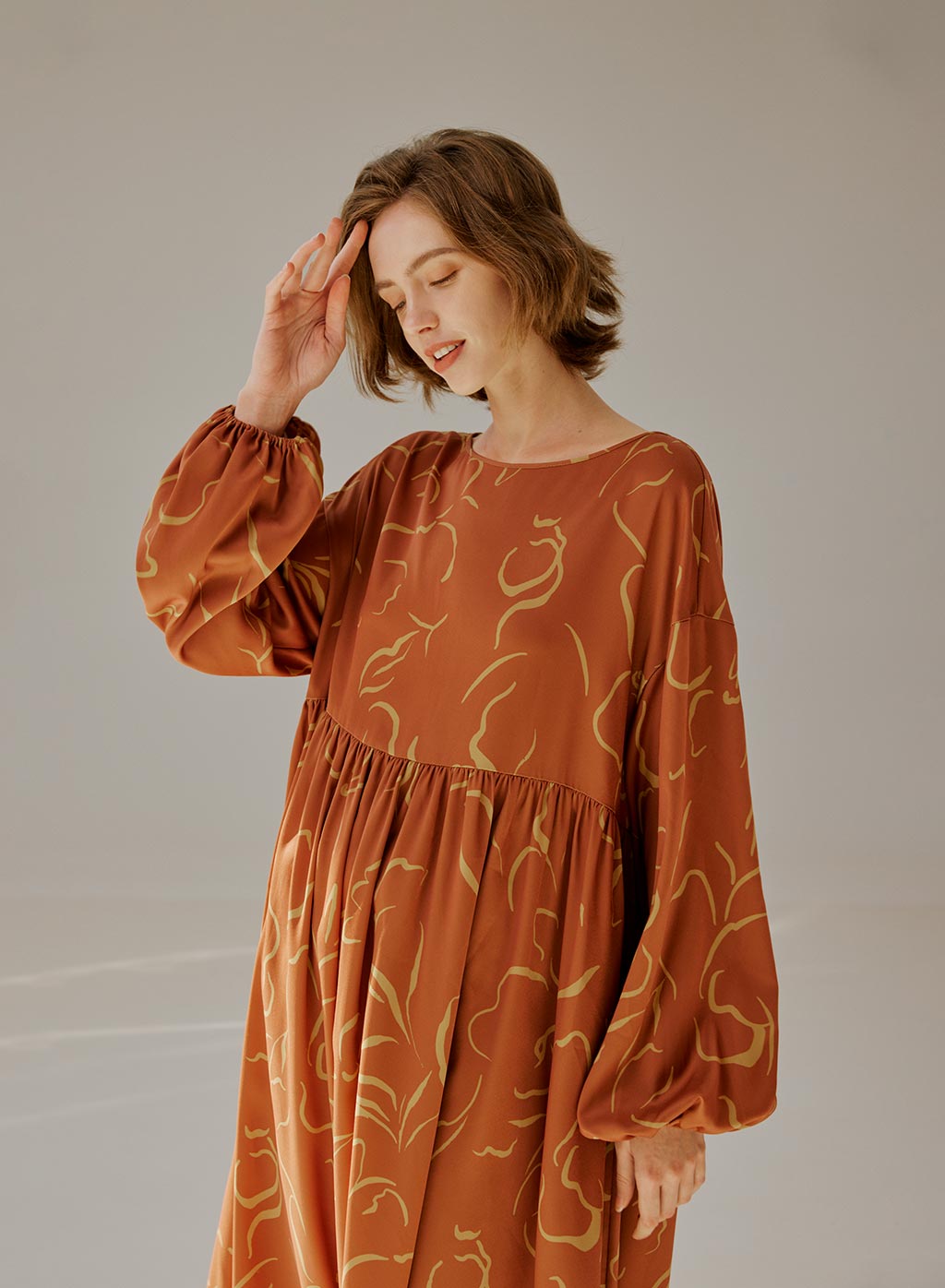 NAP Art Print Maxi Dress