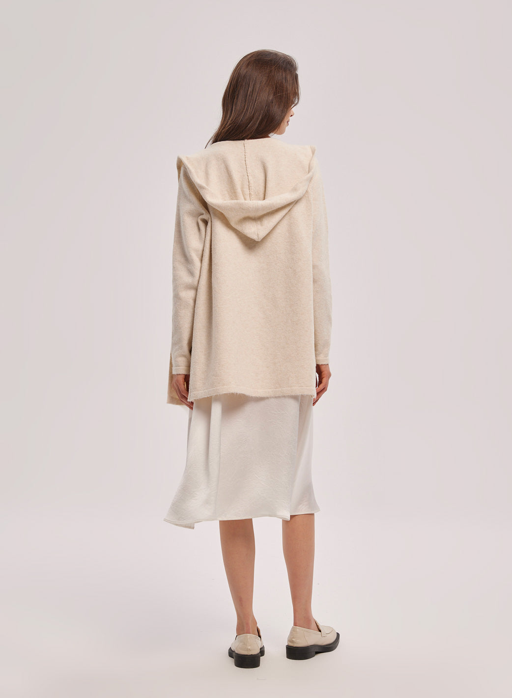 Soft Hooded Cardigan