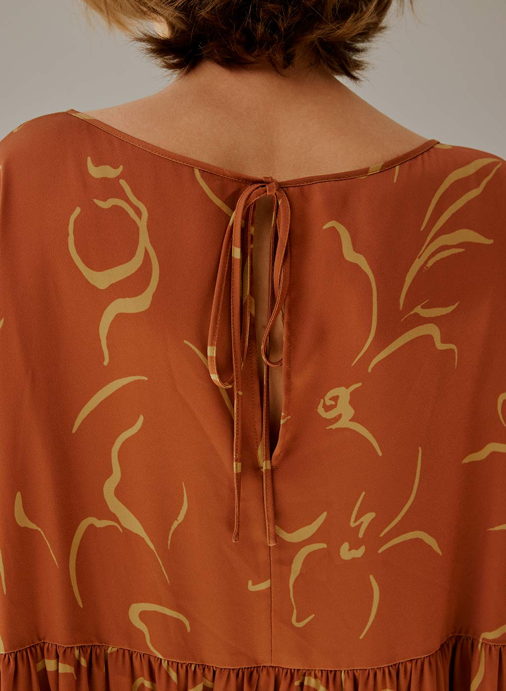 Art Print Maxi Dress