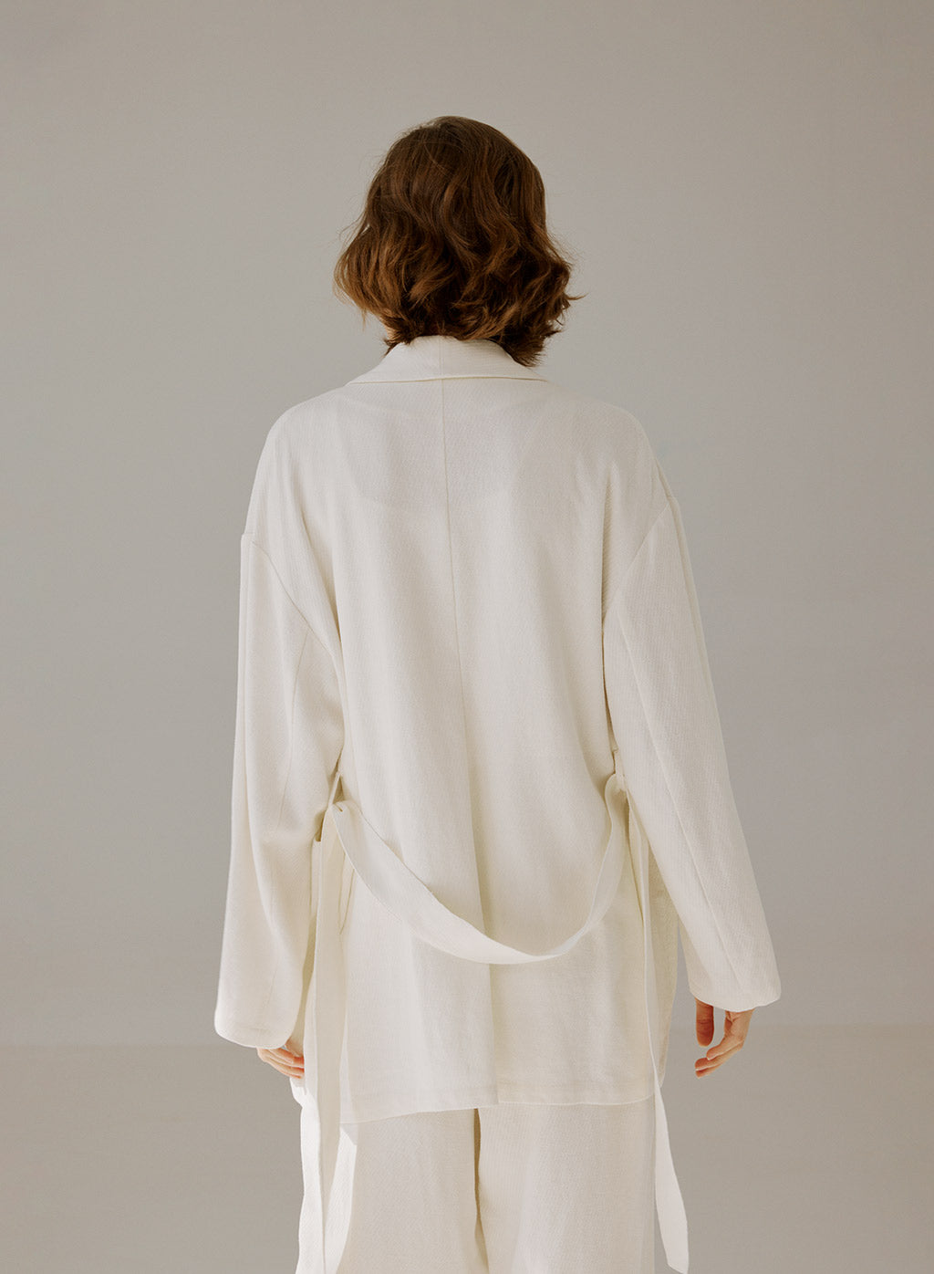 NAP Belted Linen Blazer