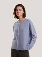 Visible Seam Wool Sweater