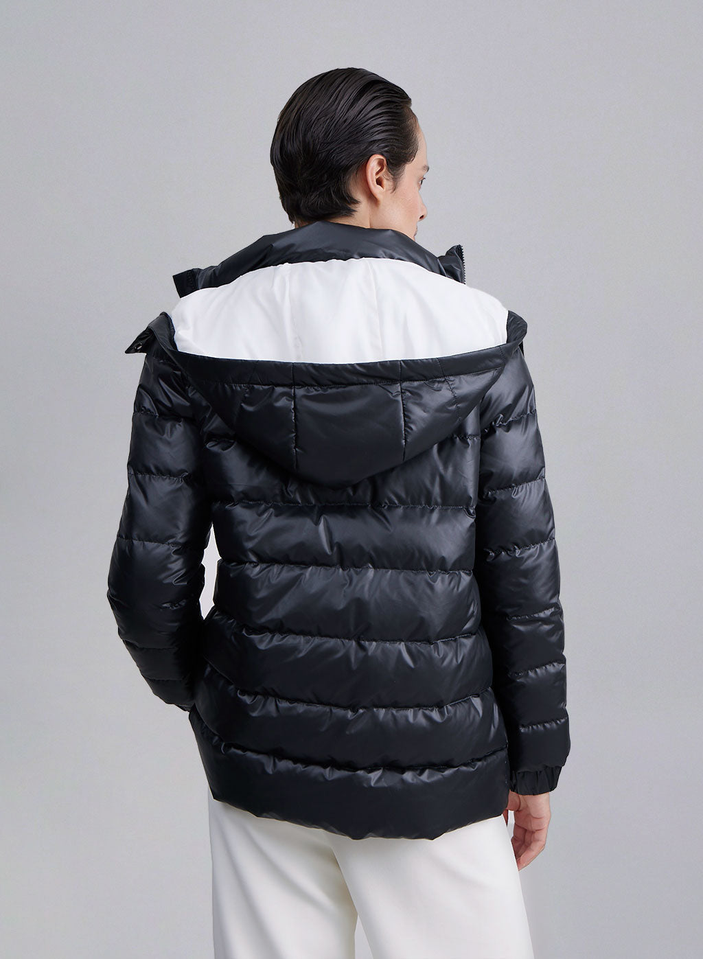 Back Hood Padded Puffer Jacket image 1