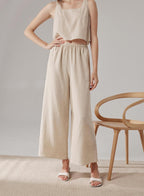 Linen Elasticated pants image 0