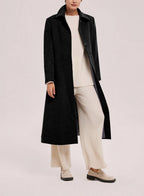 Dionne Cashmere-Wool Coat - Black, M image