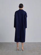 Flap Pocket Shoulder Epaulettes Winter Coat image 1
