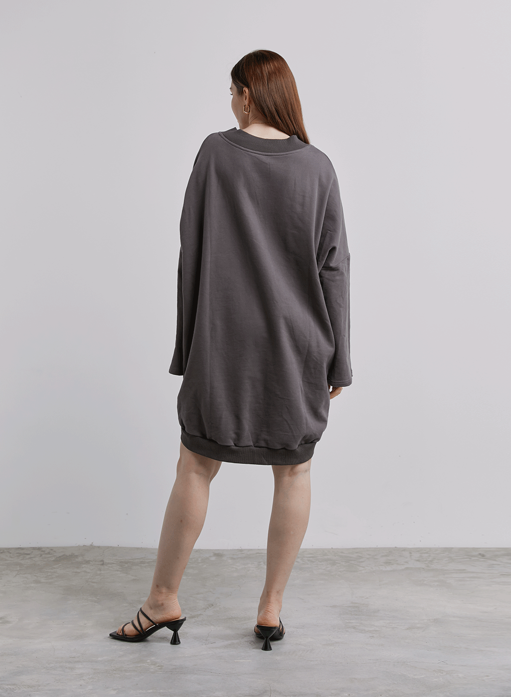 Relaxed V-Neck Dress image 1