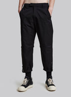 Ankle-Adjustable Pants - Black, XL image