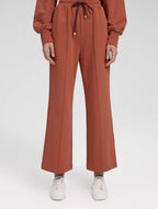 Classic Cotton Track Pants - Burnt Orange, XL image