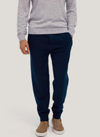 Tapered-Leg Drawstring Camel Hair Wool Blend Jogger image 1