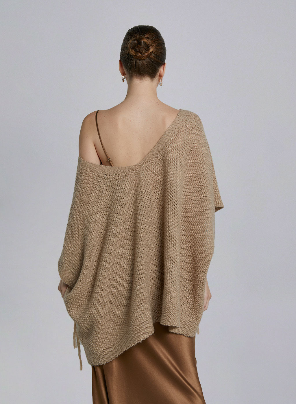 V-neck Pointelle-Knit Slipover image 1