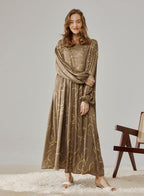 Art Print Maxi Dress