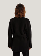 Belted Double-Faced Wool-Cashmere Coat image 1