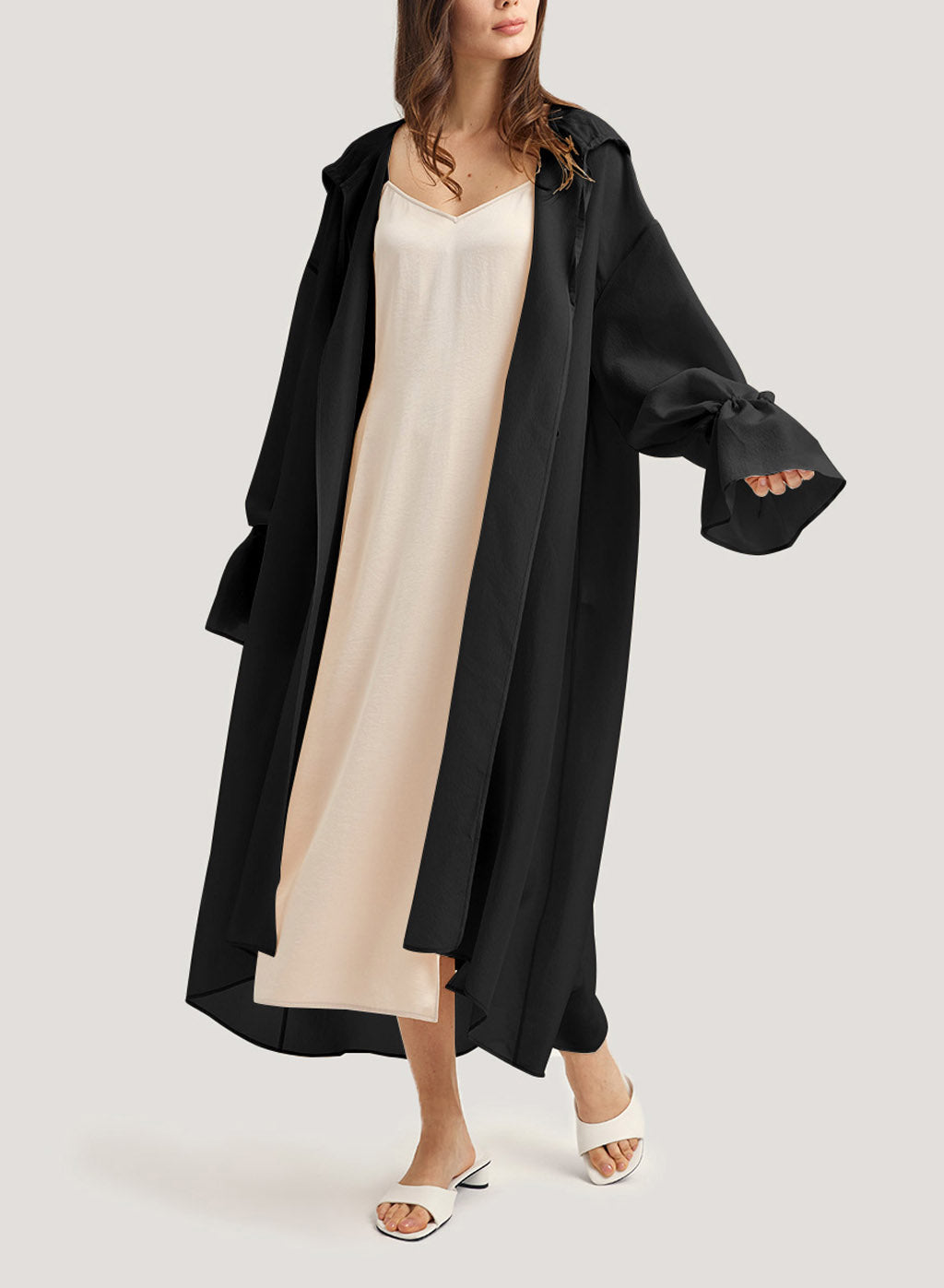 Gauzy Robe - Black, OS image