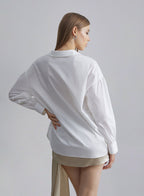 Loose Cotton-padded Blouse image 1