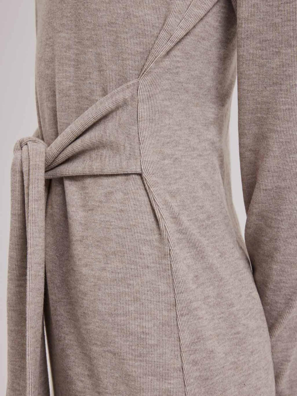 NAP Belted Knit Bodycon Dress