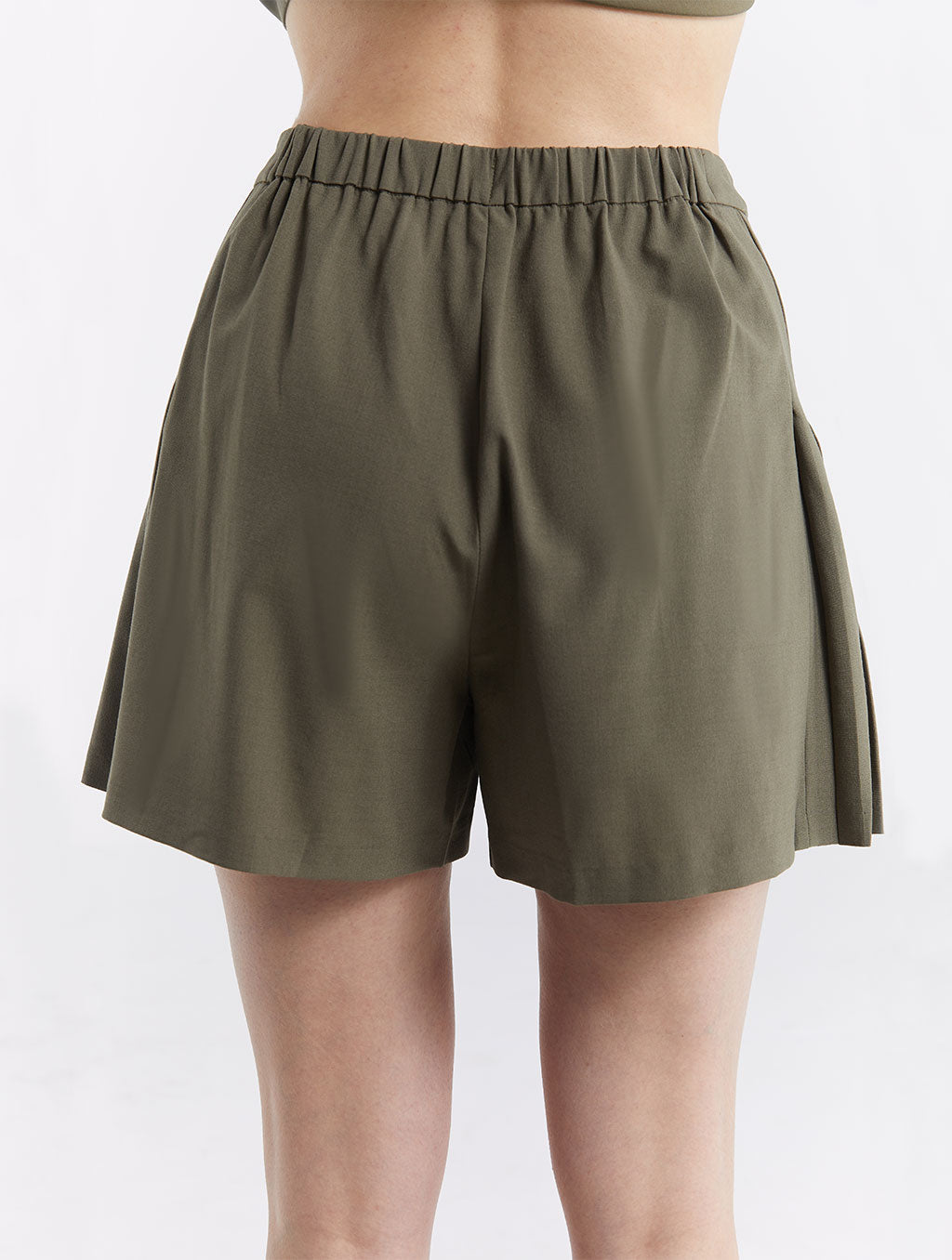 Pleated Shorts image 1