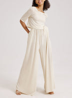 Textured Pants Set image 0