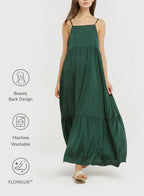 Backless Spaghetti Strap Dress image 0