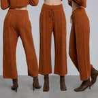 Textured Straight Wool Pants image 2