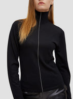 Bottle Neck Wool Top