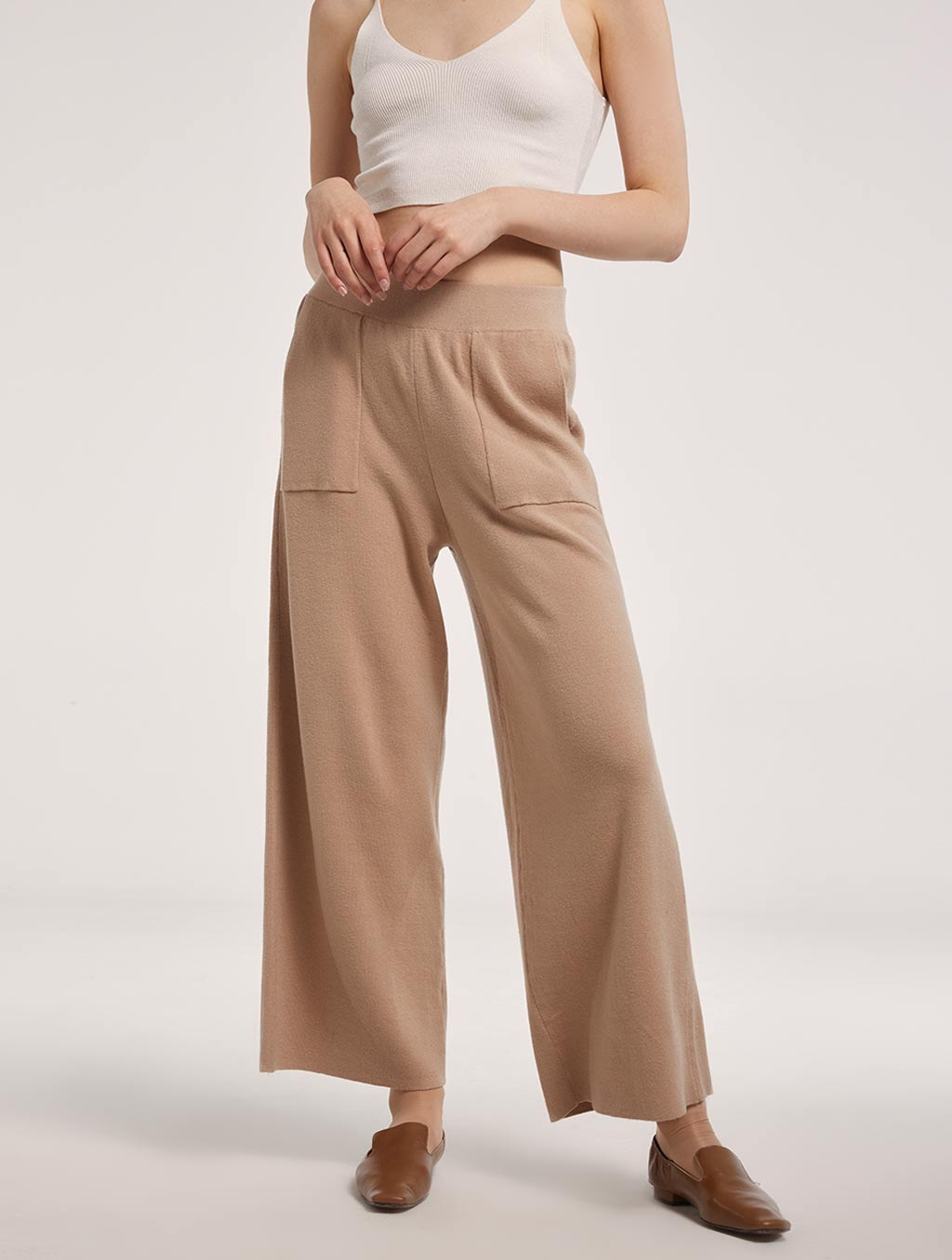 Straight Pants with Patches image 0