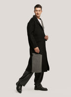 Paneled Pure Wool Coat image 1