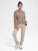 Straight Fire Cashmere Hoodie image 1