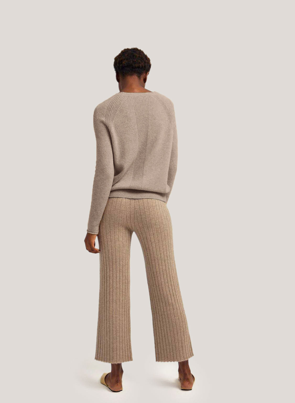 Crew-Neck Wool-Cashmere Sweater image 1