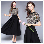 The same high-end lace short sleeve image 0