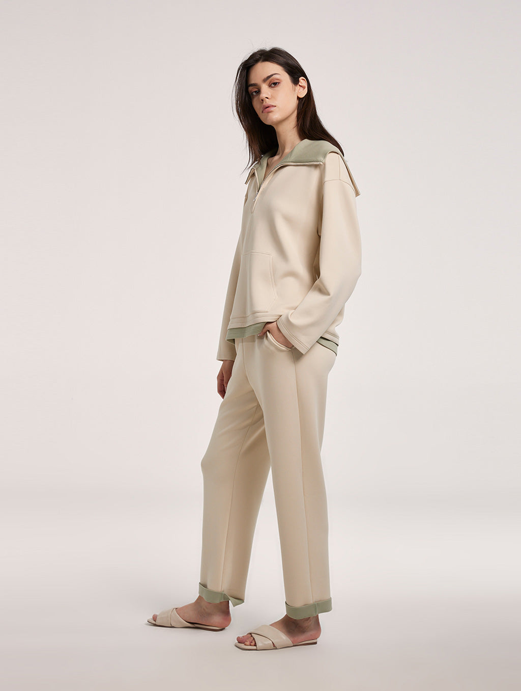 Color Matching Sweatpants