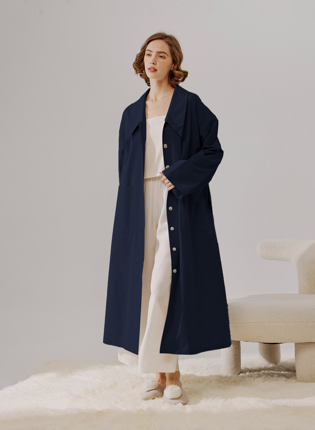 Cotton Trench Coat