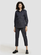 Cropped Tapered Pants
