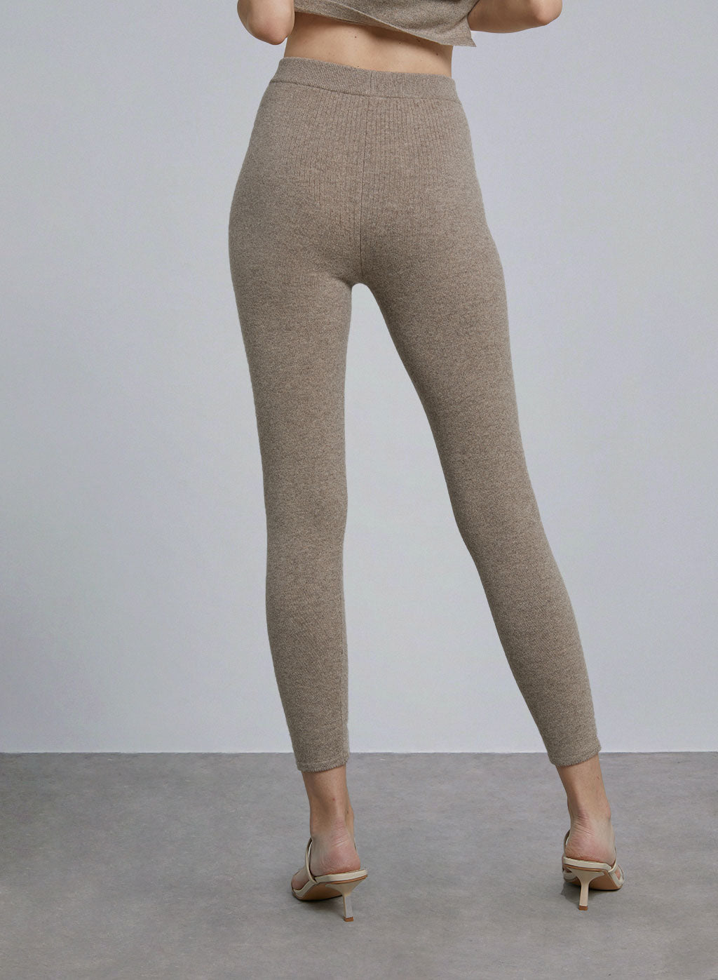 Fitted Wool-Cashmere Pants image 1