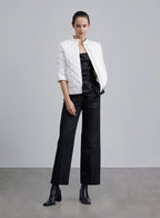 Diamond Half Sleeve Down Jacket image 0