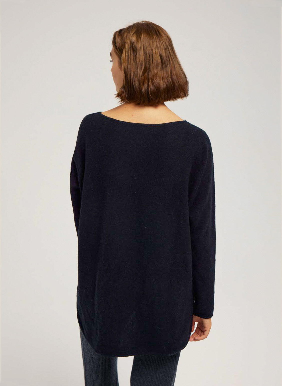 Boatneck Pure Wool Sweater image 1