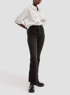 Boot-cut Vintage Jeans - Black, L image