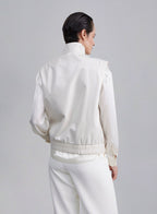 Flap Pocket Faux Leather Vest image 1
