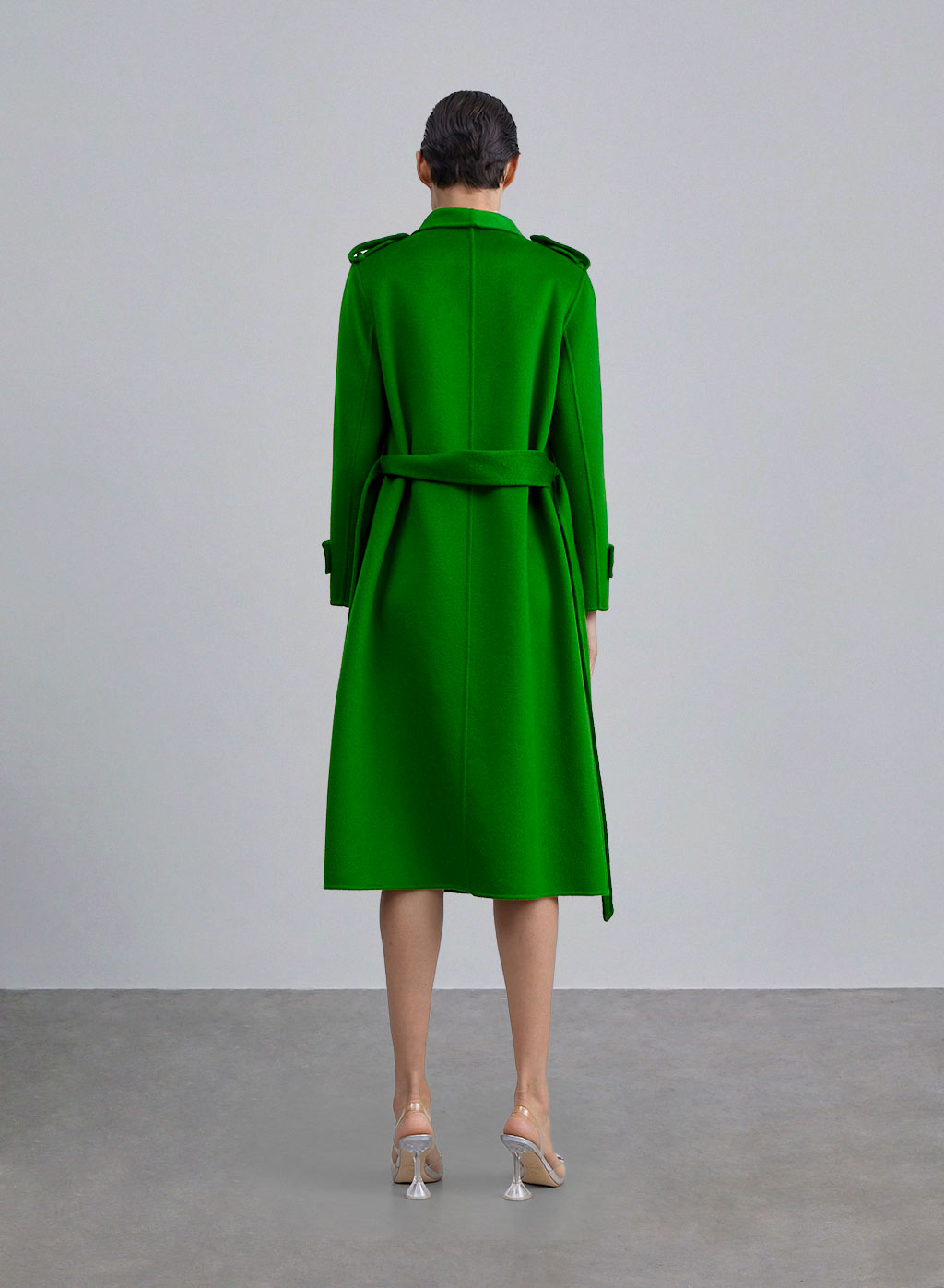 Pure Cashmere Emma Belted Long Coat image 1