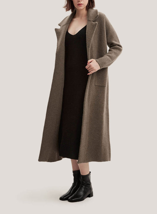 Wool And Yak-Blend Coat image 0