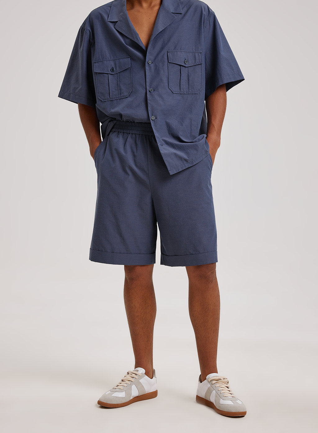 Relaxed Fit Shorts - Navy, L image