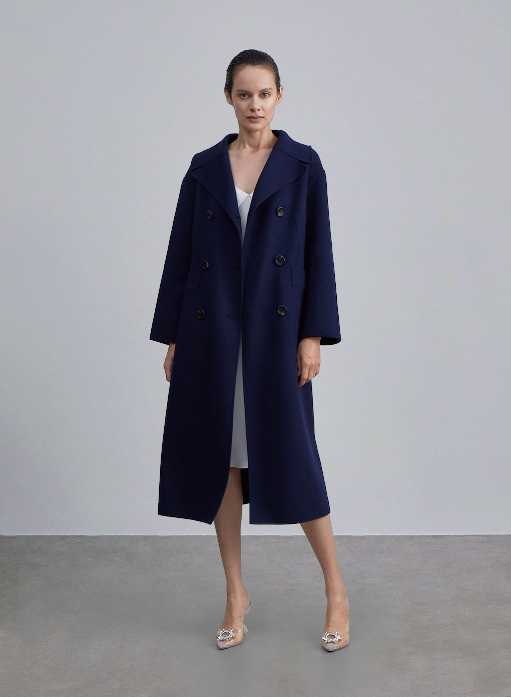 Double Breasted Cashmere-Wool Coat image 0
